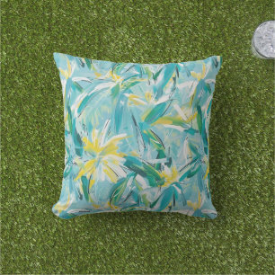 Palmiers tropicaux Coussin extérieur