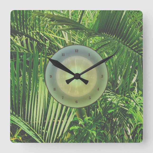 PalmTrees Horloge de la jungle 🌴 (Recto)