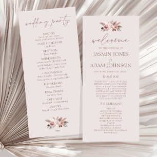 Pampas beige flou Pampas Floral Boho Programme de
