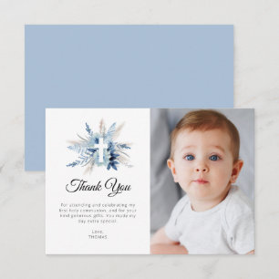 pampas bleu fleurie première communion carte de re