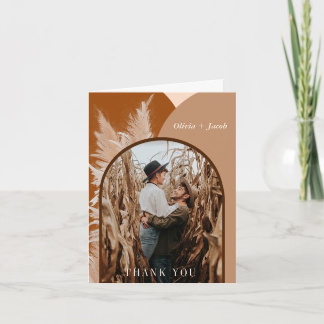 Pampas Grass et Arches Merci (Devant)