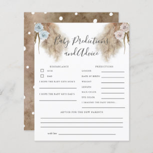 Pampas Grass Genre Révéler Baby Predictions Jeu