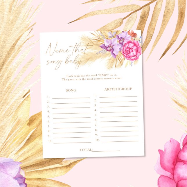 Pampas grass - Nom que la chanson jeu de baby show (Créateur téléchargé)