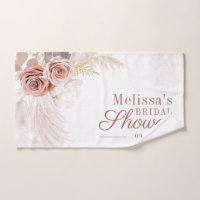 Pampas Grass Terracotta Script Fête des mariées