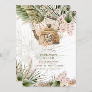 Pampas Grass THÉ Fête des mariées Déjeuner