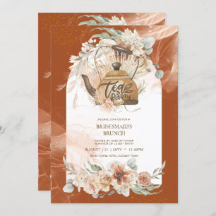 Pampas Grass THÉ Fête des mariées Déjeuner