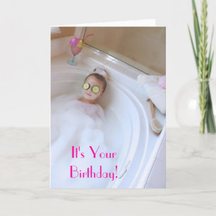 Pamper Yourself Carte Anniversaire