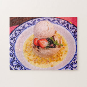 Pan de Elote Corn mexicain Dessert Jigsaw Puzzle