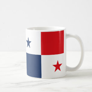 Panama Drapeau en céramique café Mug