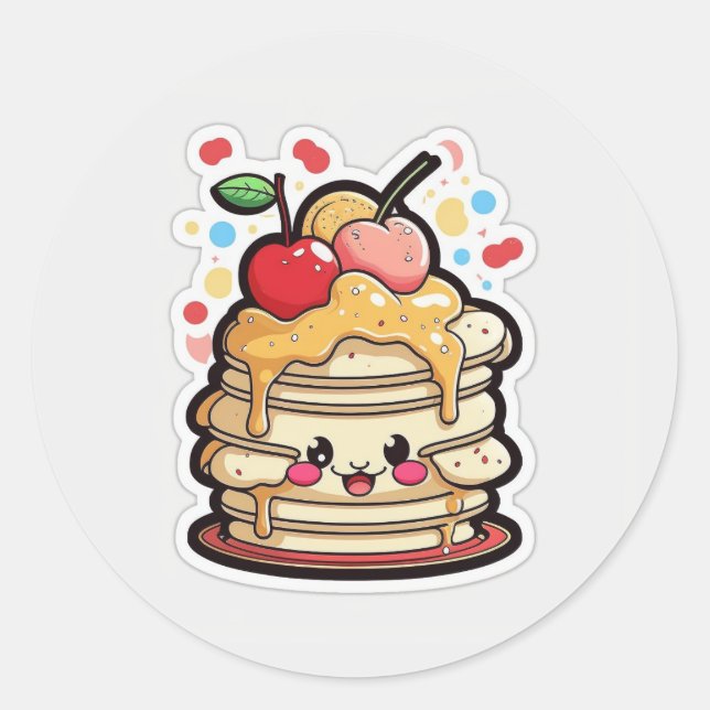 Pancake Pals : Stickers Petit-Déjeuner adorable (Devant)