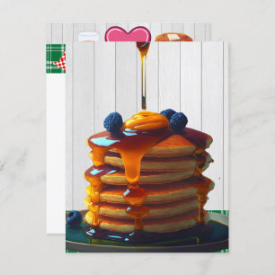 Pancake Supper - Fat Tuesday Invitation