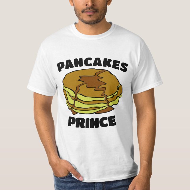 PANCAKES PRINCE PAPA MENS T-shirts (Devant)