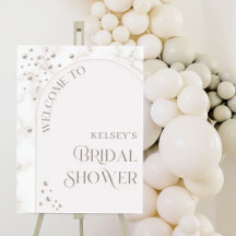 Pancarte de bienvenue pour une fête prénuptiale Mi
