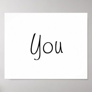 Pancarte de décoration de photo de mariage "Vous"