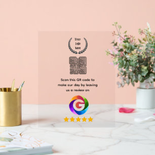 Pancarte de table Google Avis   Panneaux de porte 
