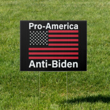 Drapeau américain Vintage Pro America contre Joe B