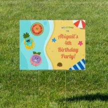 Nombres de bosses Anniversaire d'été