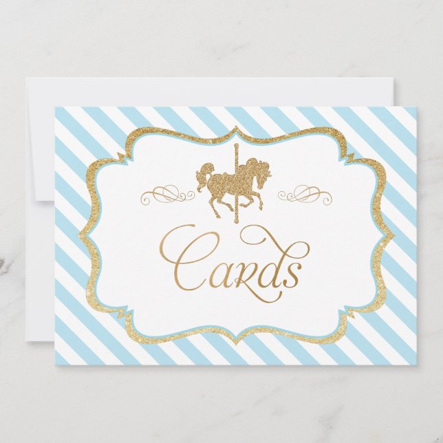 Pancarte pour cartes (Devant)