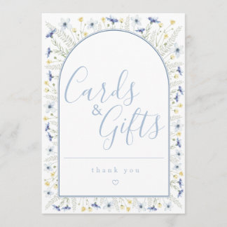 Pancarte pour cartes et cadeaux