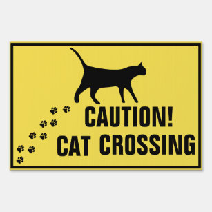 Panneaux Pancartes Chat De Jardin Zazzle Fr Panneaux Pancartes Chat De Jardin Zazzle Fr
