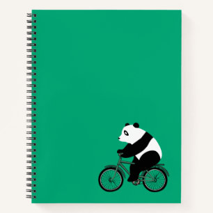 Panda à vélo Carnet