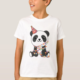 Panda Anniversaire Pour Enfants Un T-shirt Anniver