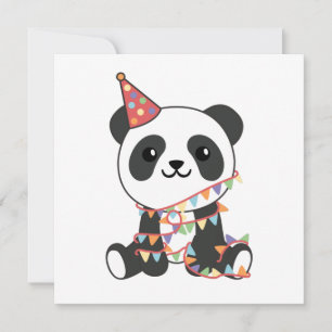 Panda Anniversaire Pour Enfants Une Carte De Vacan