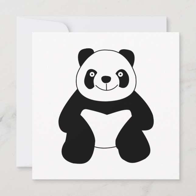 Panda assise (Devant)