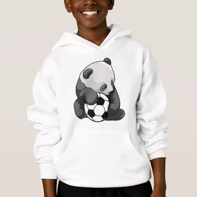 Panda avec ballon de football (Devant)
