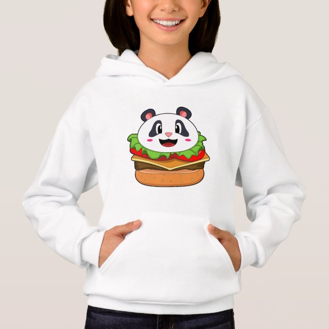 Panda avec hamburger (Devant)