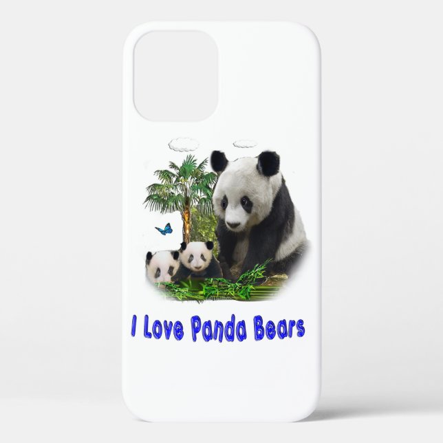 Panda Bear Coque-Mate coque iphone (Verso)