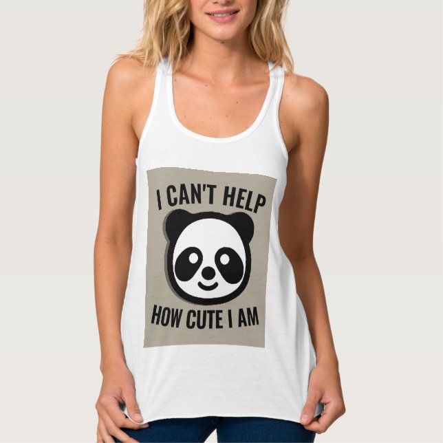 PANDA BEAR GIRLS CUTE FUNNY T-SHIRTS (Devant)