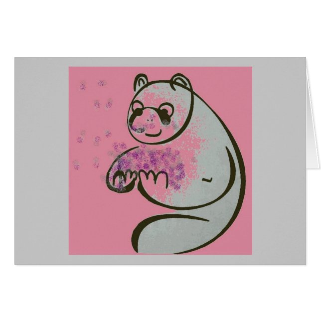 Panda Bear Love (Devant horizontal)