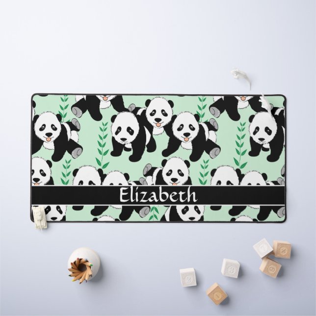 Panda Bears Motif graphique à personnaliser (Tableau pour enfants)