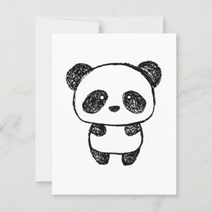 Panda bébé mignonne au charbon - Amanda Roos