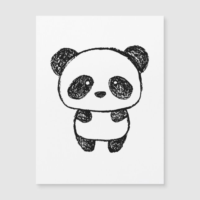 Panda bébé mignonne au charbon - Amanda Roos (Devant)
