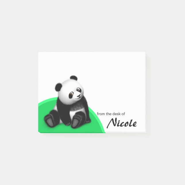 Panda Bon Bon Post-it Notes (Devant)