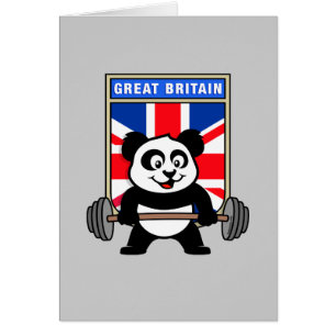 Panda BRITANNIQUE d'haltérophilie