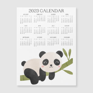 Panda, Calendars panda 2023