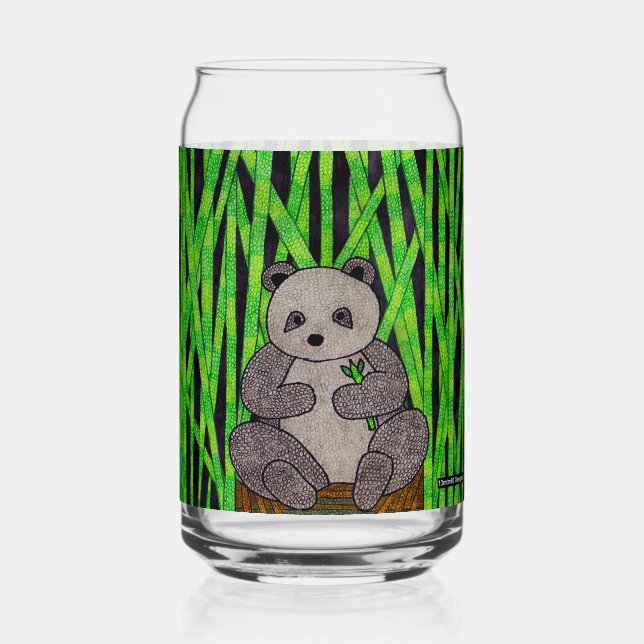 Panda - Canette en verre (Recto)