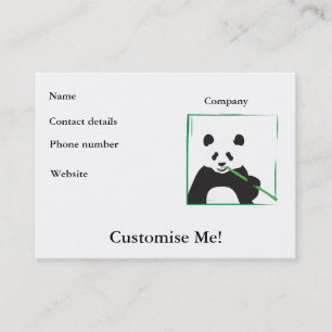 Panda - cartes de visite