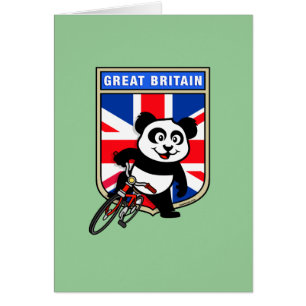 Panda cycliste britannique