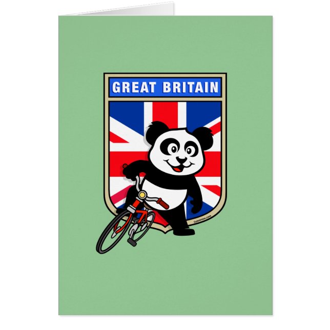 Panda cycliste britannique (Devant)