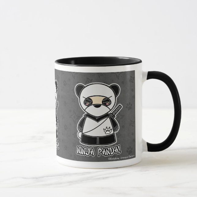 Panda de Ninja ! Tasse (Droite)