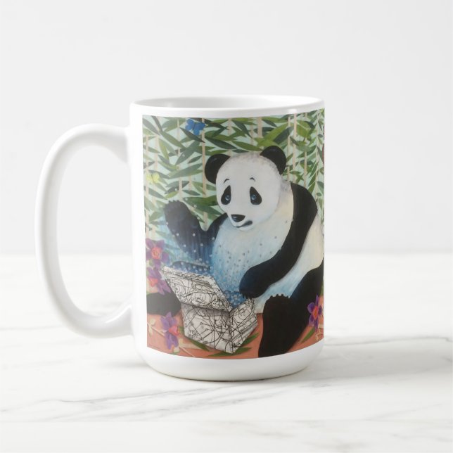 Panda Dora's Box mug (Gauche)