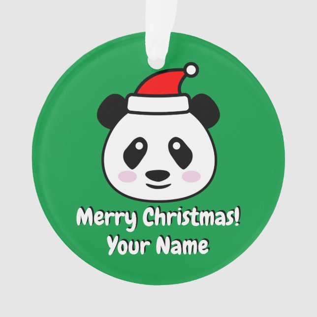 Panda du Père Noël (devant)