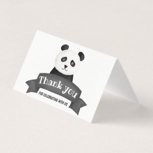 Panda fête d'anniversaire MERCI