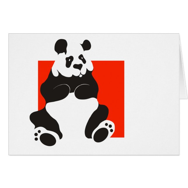 Panda géant (Devant horizontal)