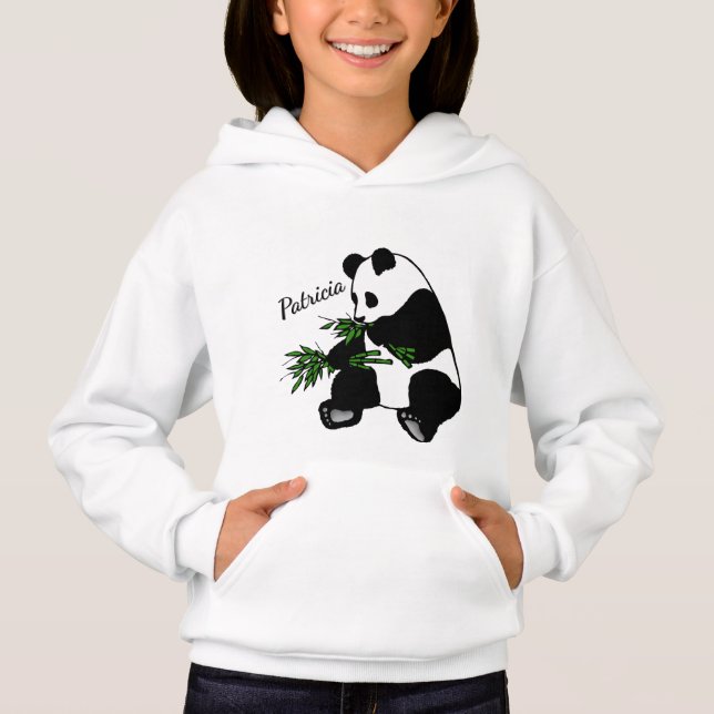 Panda géant mange nom Bambou   (Devant)
