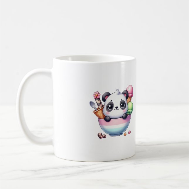 panda ice cream tasse (Gauche)